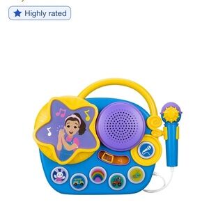 Ms.Rachel Kids Musical Sing-Along Player Toy with Microphone -